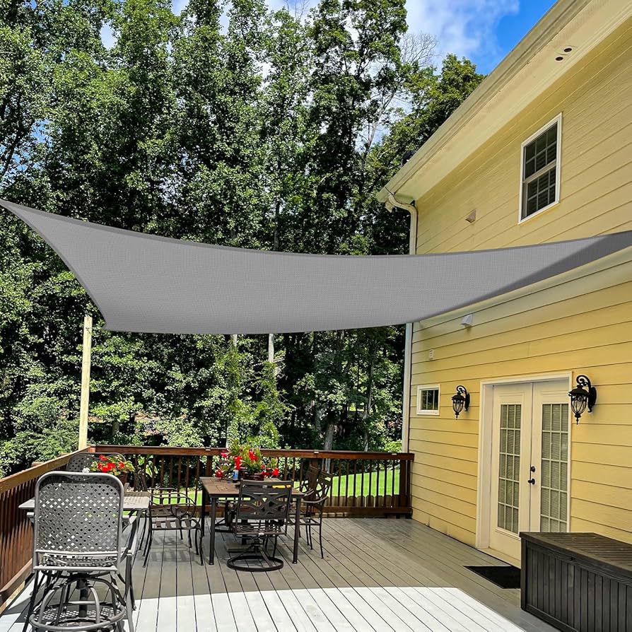 Amazon.com : TANG 6' x 6' Sun Shade Sail Rectangle Outdoor